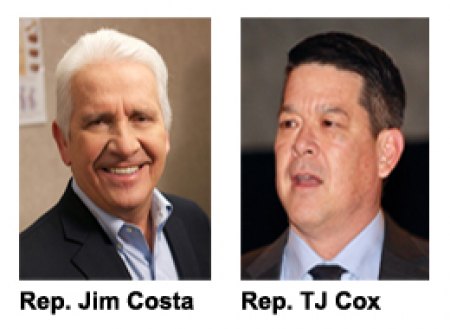 Representatives Jim Costa, TJ Cox work to ensure reliable water supplies for California